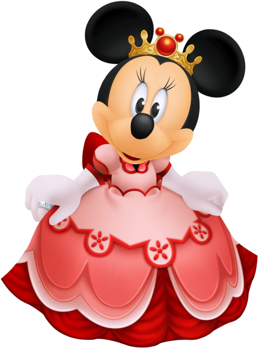 188 × 240 Pixels - Queen Minnie Kingdom Hearts Clipart (602x768), Png Download
