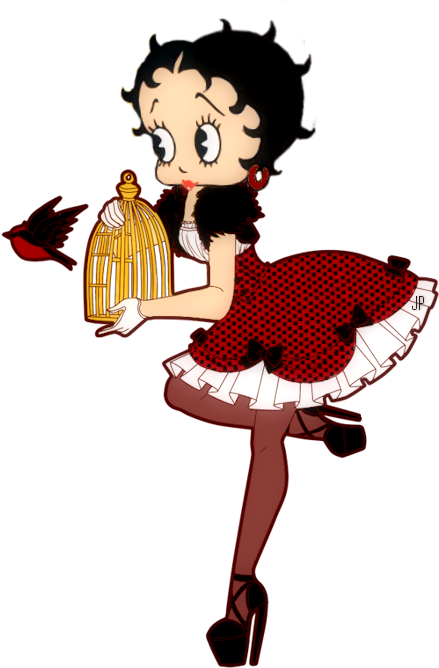 Now Don't Go To Far - Betty Boop Clipart (446x703), Png Download