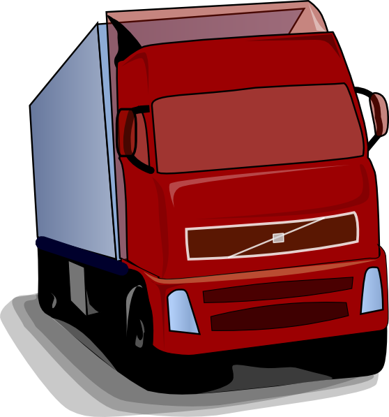 Truck Clip Art - Png Download (558x597), Png Download