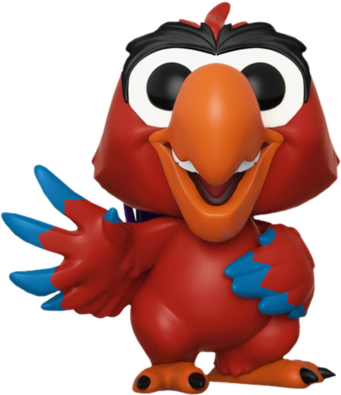Iago Pop Vinyl Figure - Funko Pop Aladdin Clipart (600x600), Png Download