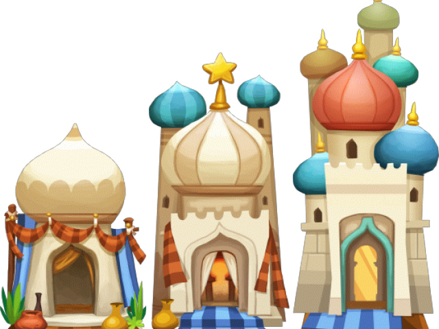 Arabien Nights Clipart Palace - 1001 Nights Palace - Png Download (640x480), Png Download