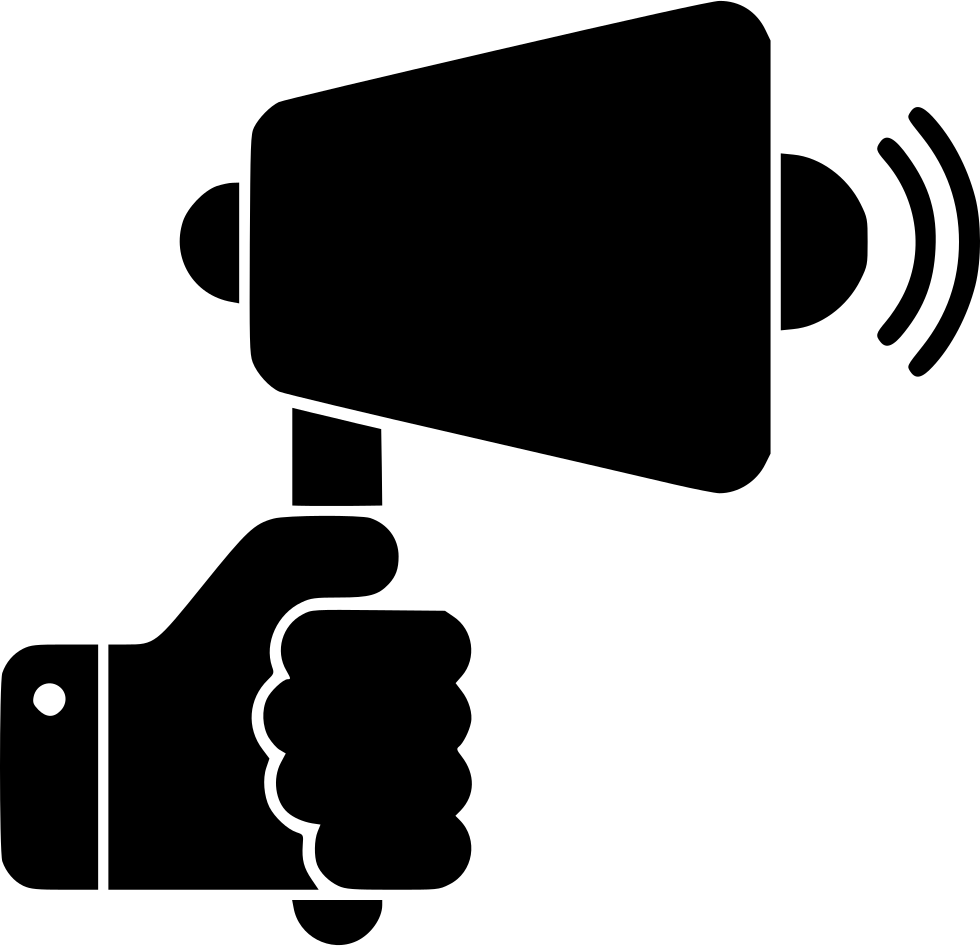 Megaphone Svg Free - Scalable Vector Graphics Clipart (980x946), Png Download