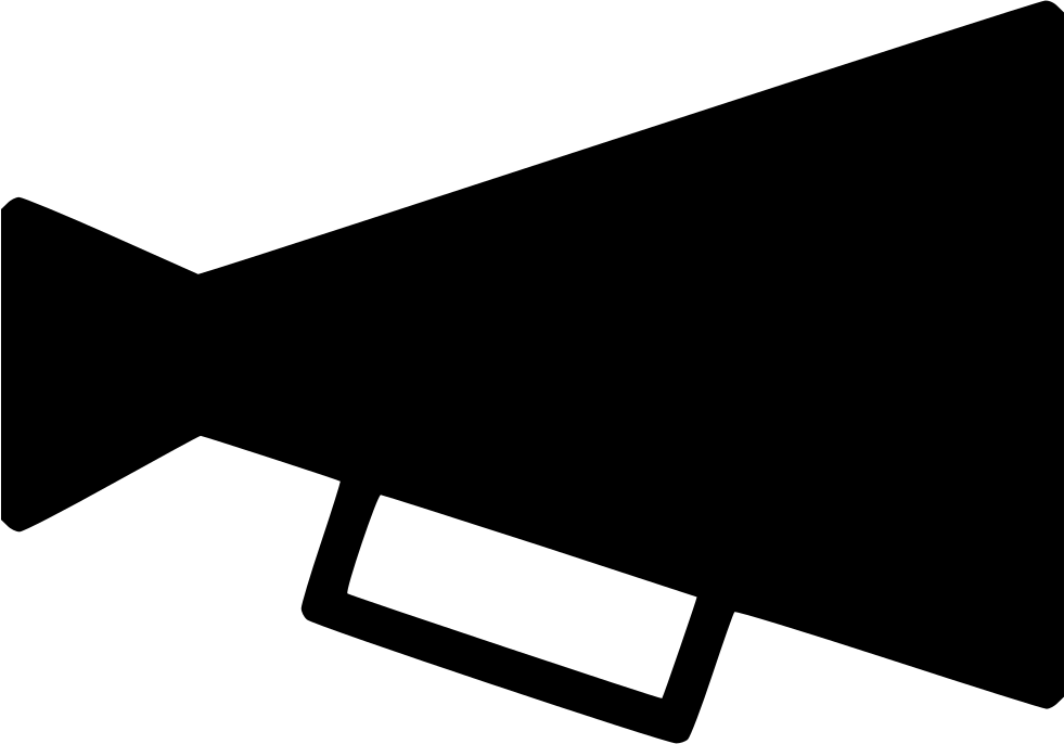 Megaphone Svg Free - Scalable Vector Graphics Clipart (981x686), Png Download