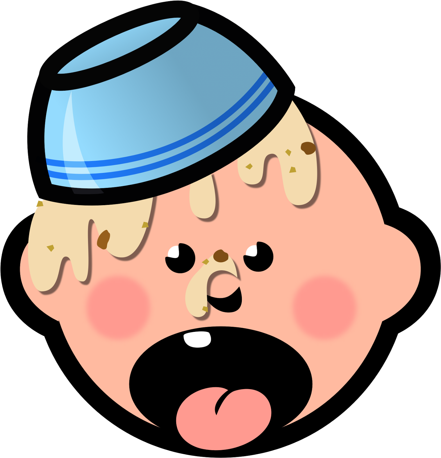 These Examples Are Taken From Tom's Book, French Toast - Portfolio Clipart (1540x1600), Png Download