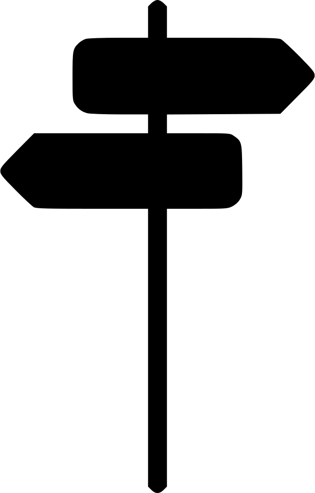 Direction Sign Arrow Back Next Street Traffic Comments - White Clipart (626x980), Png Download