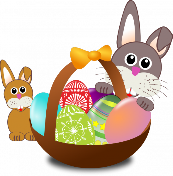 Best Easter Egg Hunts In Cleveland-akron - Coelho Da Pascoa Vetor Png Clipart (590x600), Png Download