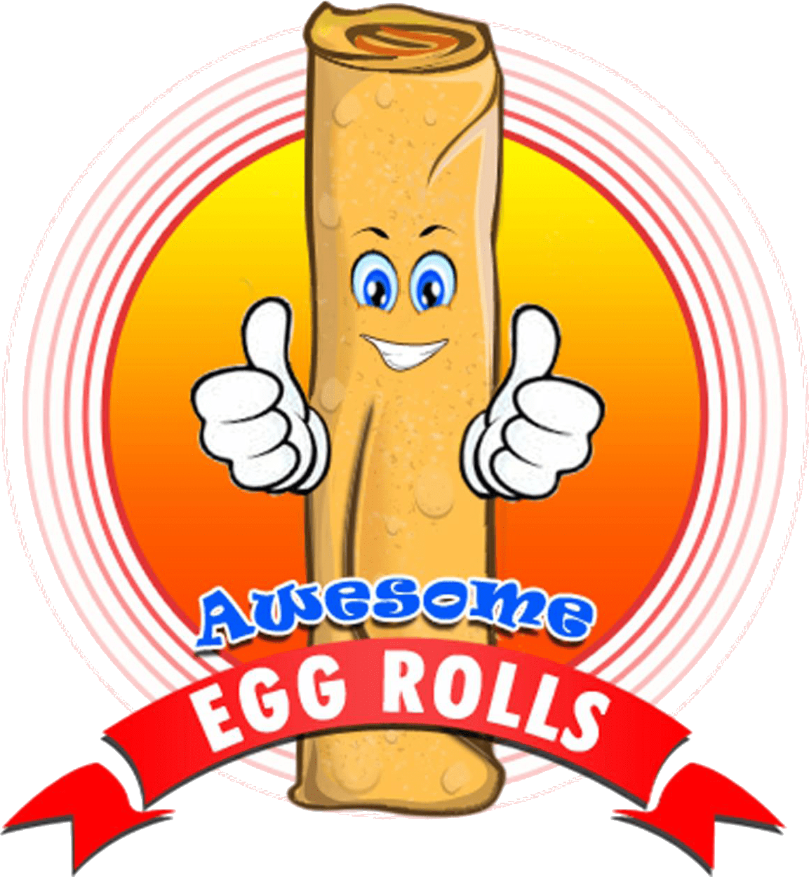942 Awesome Egg Rolls - Awesome Egg Rolls Clipart (1153x1251), Png Download