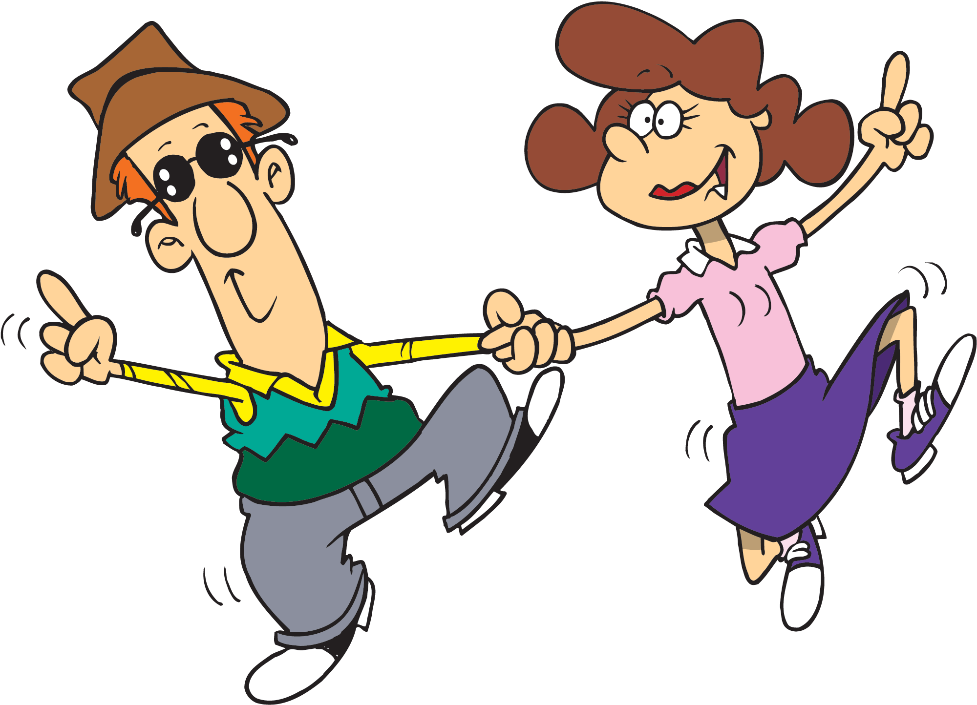 Looking For Graphics For Your Blog Toonclipart Is Your - Cartoon People Holding Hands - Png Download (2000x1444), Png Download