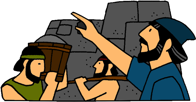 11 Return Rebuilding Walls - Bible Clipart (700x467), Png Download