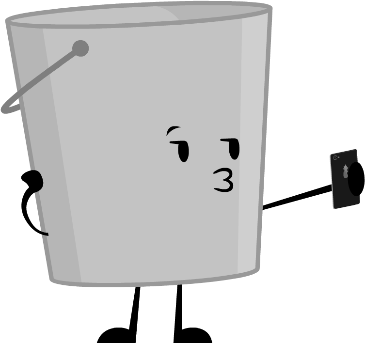 Bucket Drawing Basic Object - Object Havoc Bucket Clipart - Full Size ...