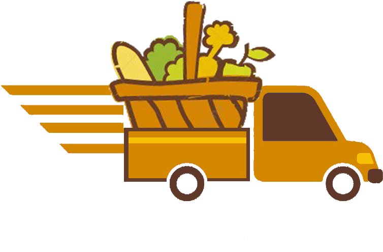 Delivery Car Vector Png Clipart (972x649), Png Download