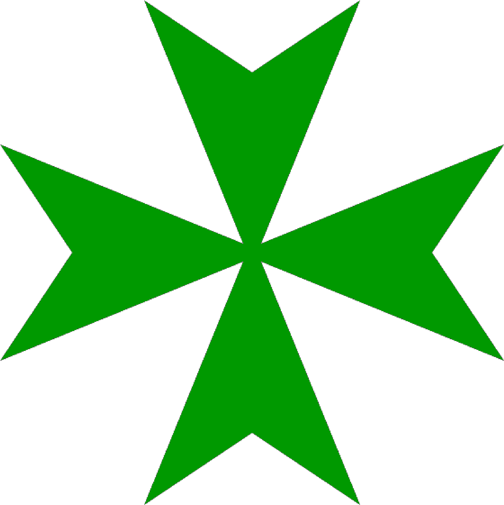 Hospitaller Order Of Saint Lazarus Of Jerusalem - Maltese Cross Tattoo Small Clipart (2121x2121), Png Download