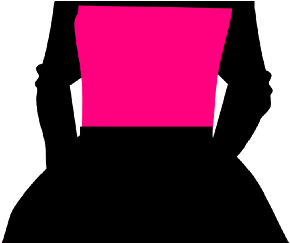 Pink Dress Clipart Girl Dress - Png Download (640x480), Png Download