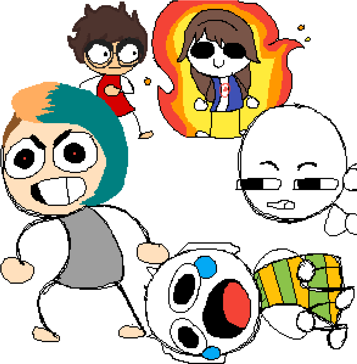 Oh My God - Draw The Squad Transparent Clipart (1200x1200), Png Download