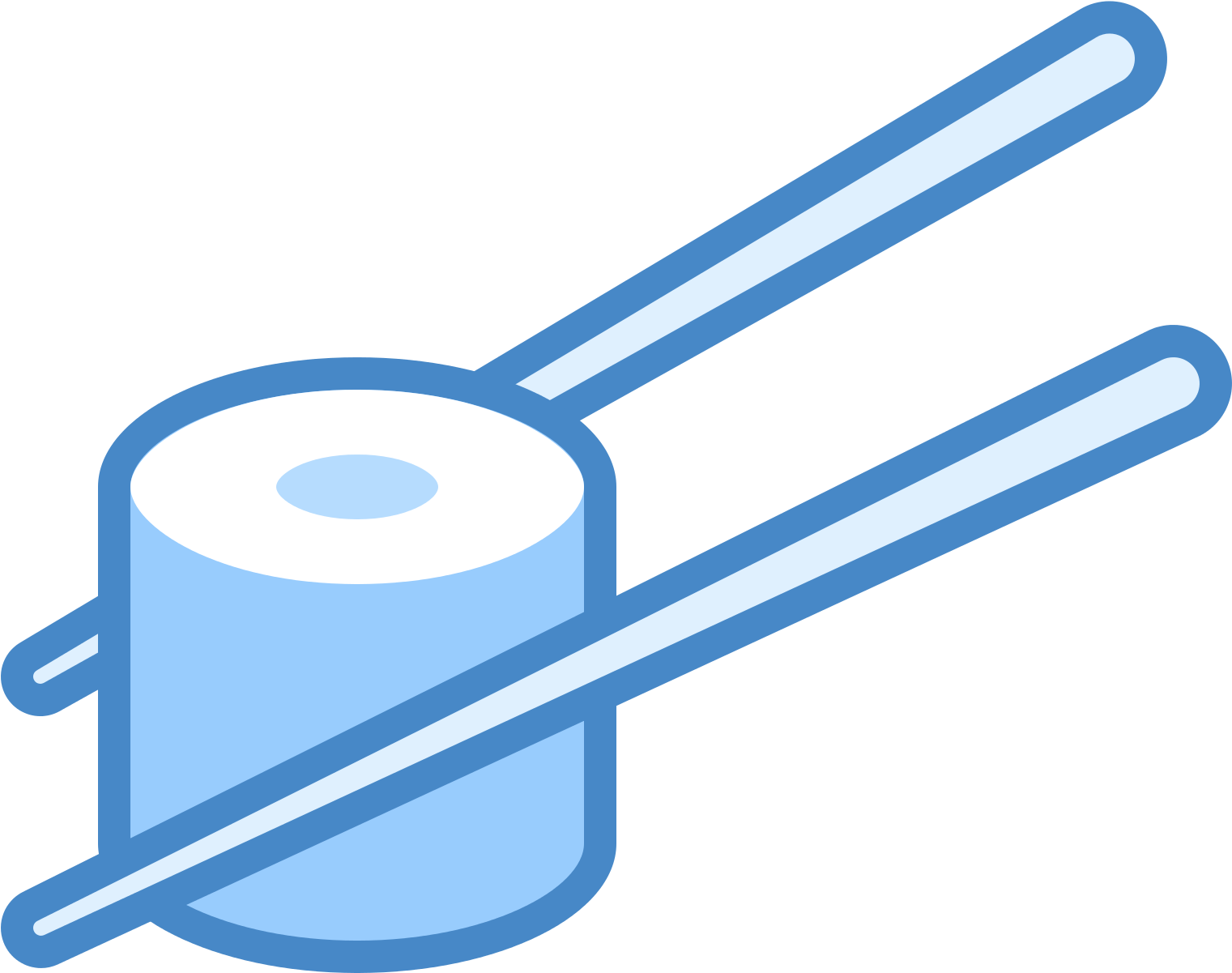 Chopsticks Clipart Transparent - Icon - Png Download (1600x1600), Png Download