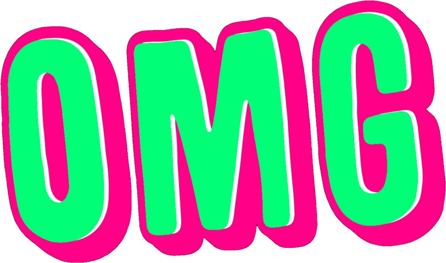 Report Abuse - Omg Word Art Clipart (1650x1024), Png Download