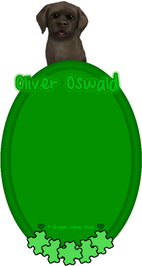 Oliver Oswald - Foopets Clipart (550x937), Png Download