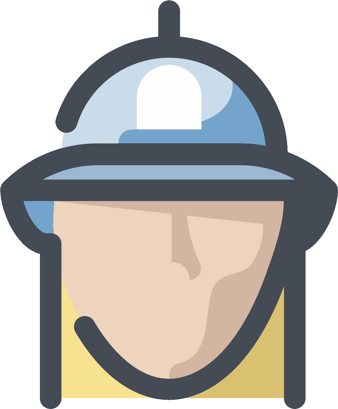 This Is An Image Of A Firefighter - Firefighter Clipart (1600x1600), Png Download