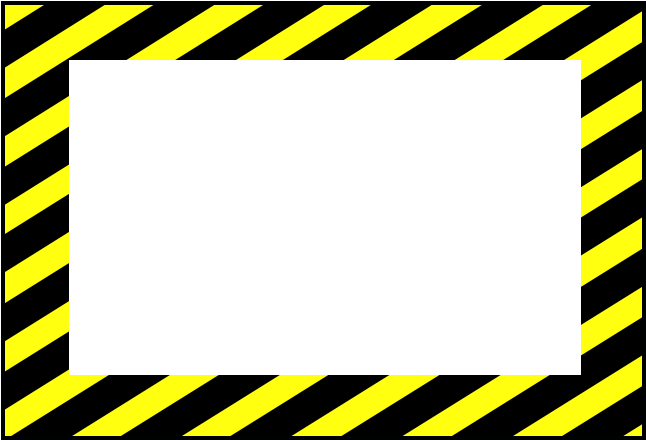 Download Horizontal Caution Sign Custom Floor Tape Signs - June 11 Clipart (#1047721) - PinClipart