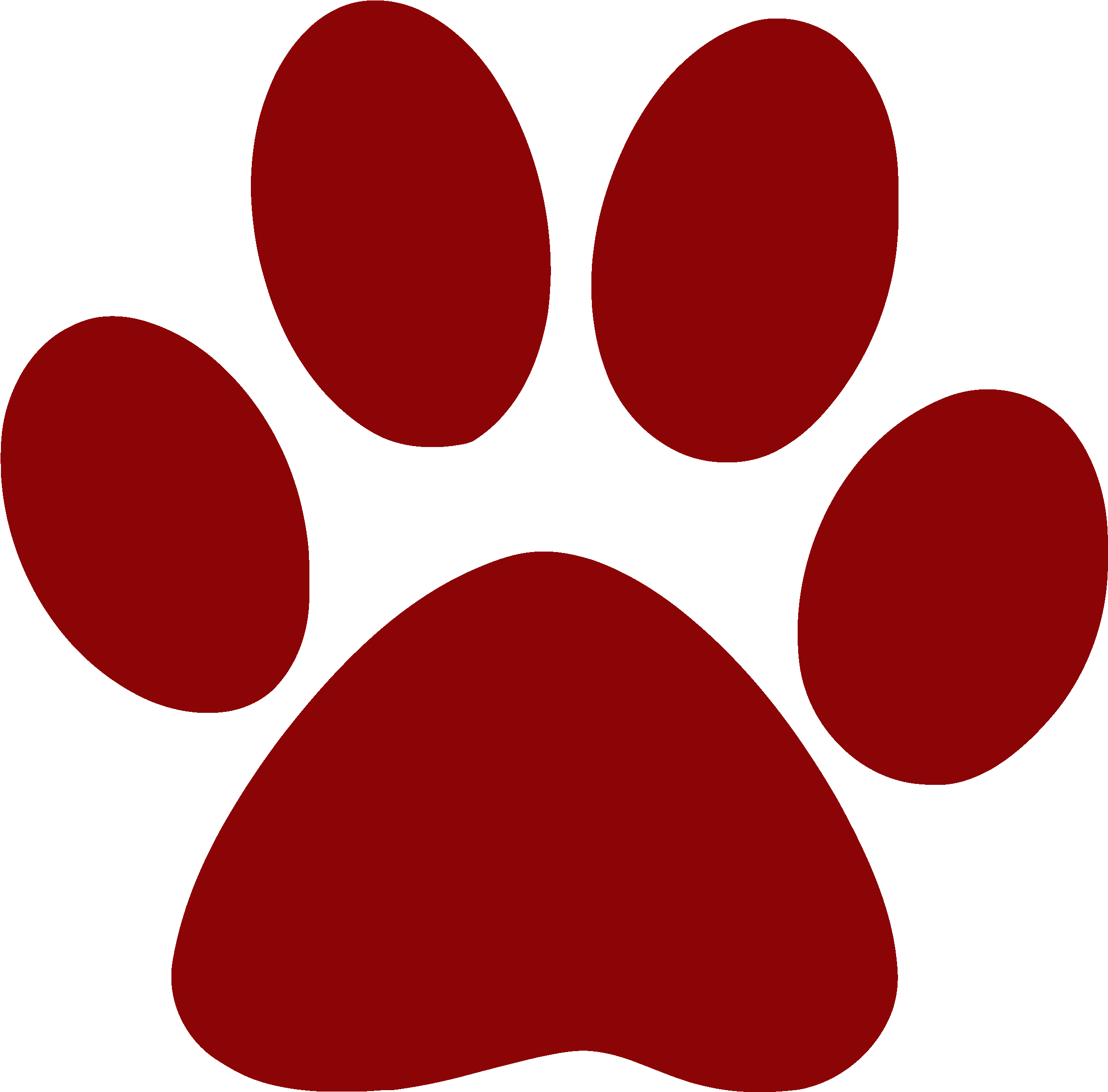 You Don't Want To Use Positive Reinforcement To Train - Dog Paw Print Clipart (2500x2500), Png Download