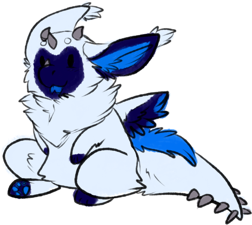 Yeti Cute Chibi - Yeti Chibi Clipart (1000x794), Png Download