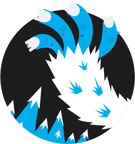 Yeti Tamer - Graphic Design Clipart (615x677), Png Download