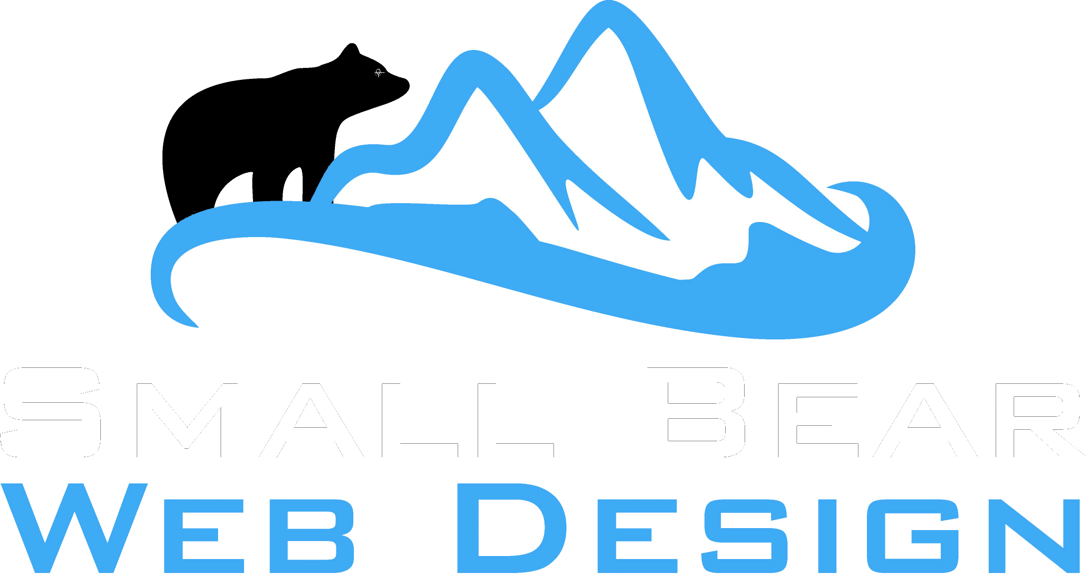 Small Bear Web Design - Design Clipart (2178x1150), Png Download