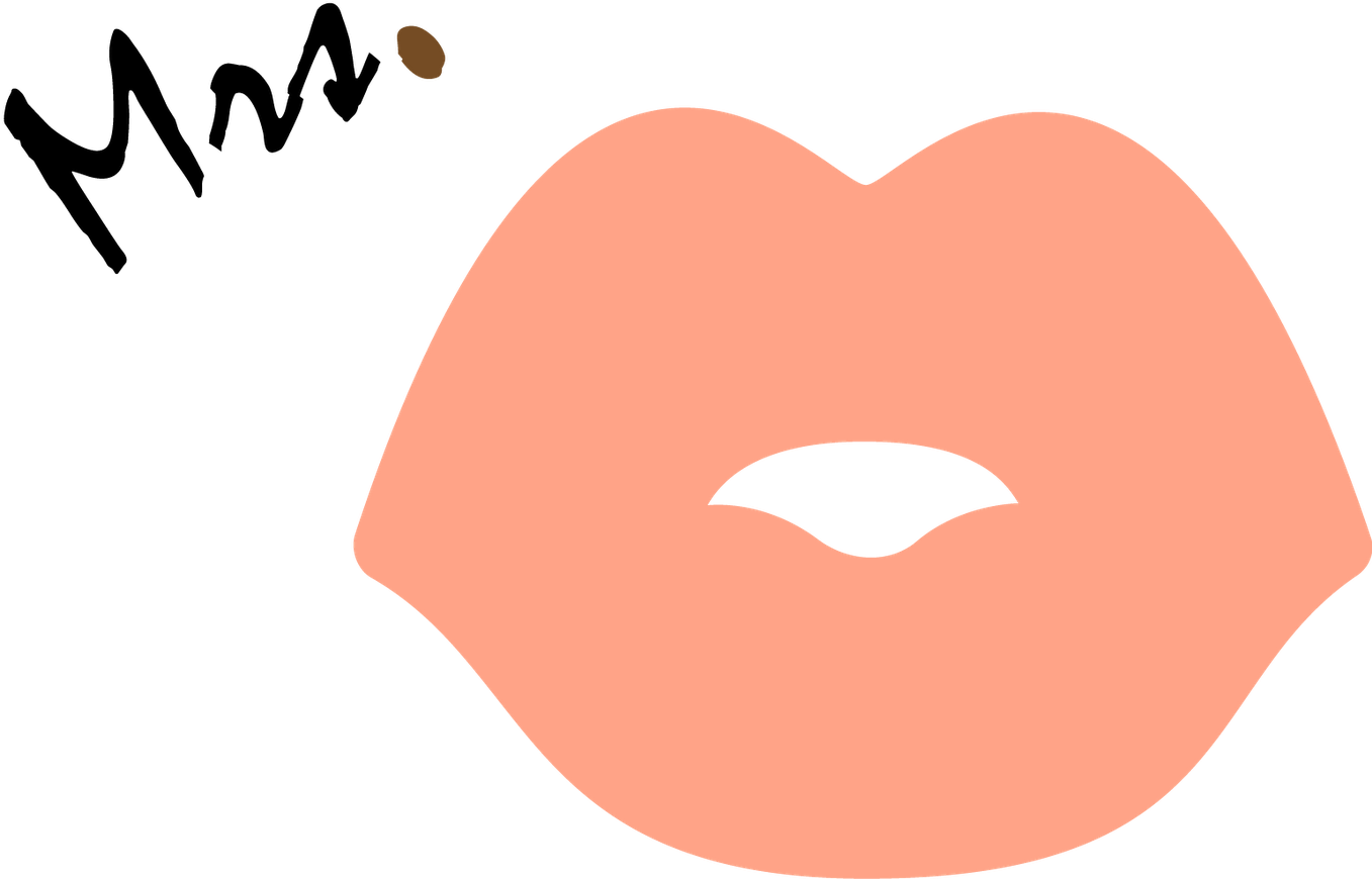 Marilyn Monroe Lips - Mistral Font Clipart (1600x1345), Png Download