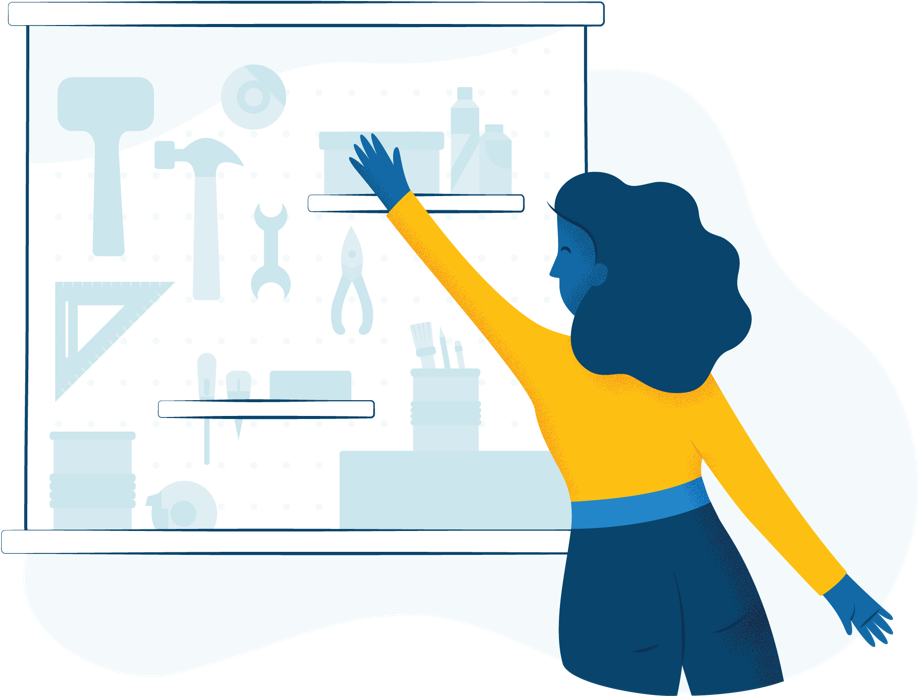 Say Goodbye To The Haphazard Collection Of Tools You're - Illustration Clipart (920x696), Png Download