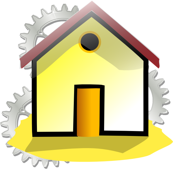 Home Clip Art - Png Download (600x583), Png Download