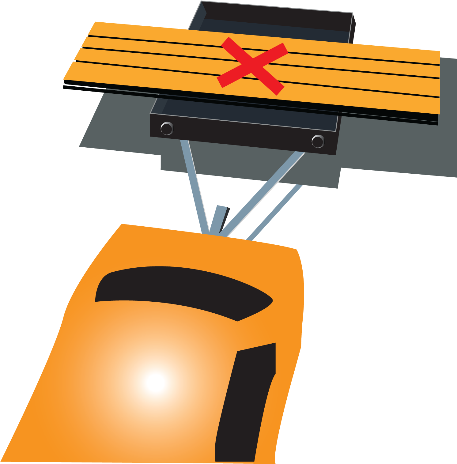 Illegal Load - Cross Clipart (2000x1700), Png Download