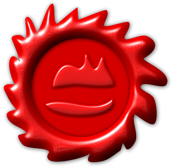 Red Wax Seal - Sello De Carta Png Clipart (800x773), Png Download