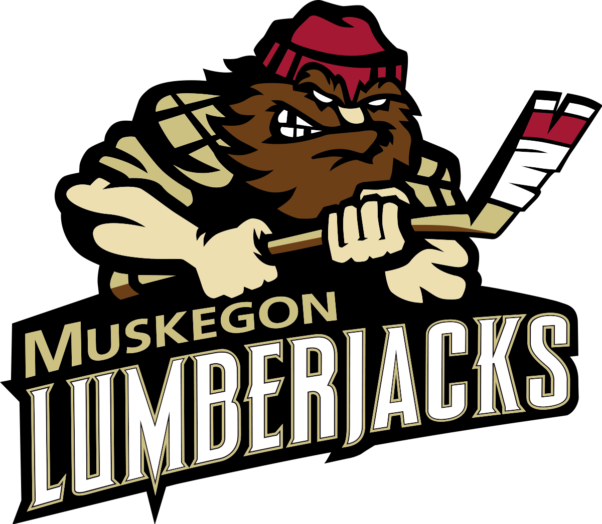Muskegon Lumberjacks Logo Clipart (1200x1046), Png Download