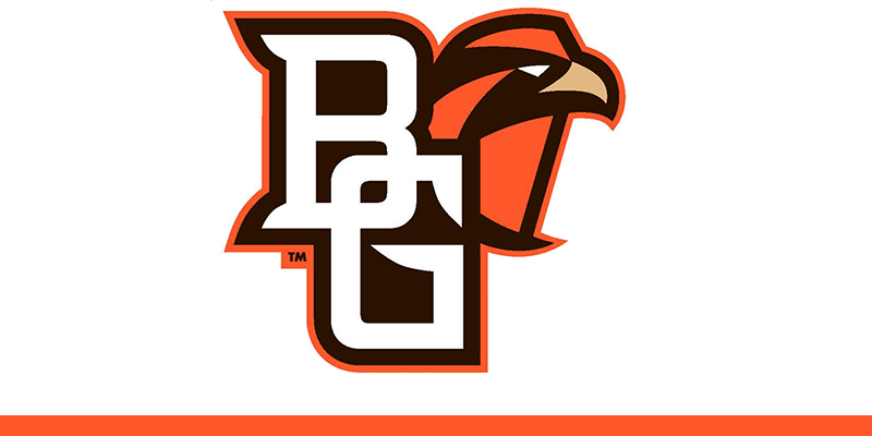 M#american Conference Schools - Bowling Green Football Logo Png Clipart (800x400), Png Download