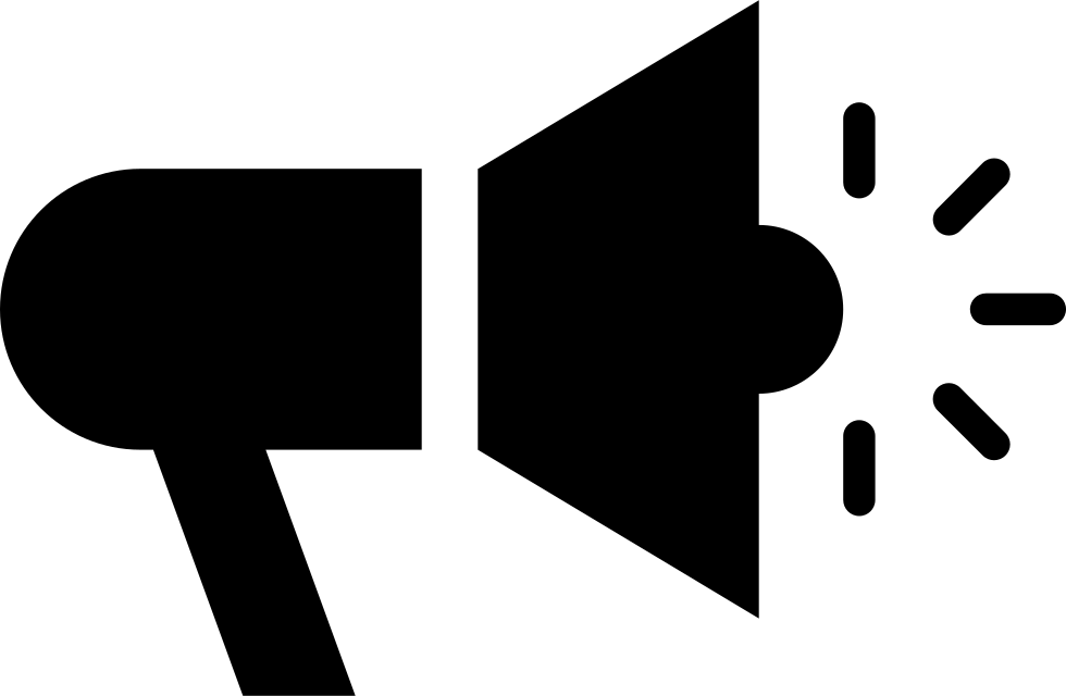 Png File - Megaphone Clipart (980x640), Png Download