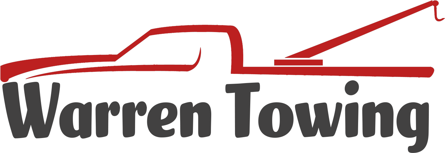 Warren Towing Service - Towing Clipart (1656x503), Png Download