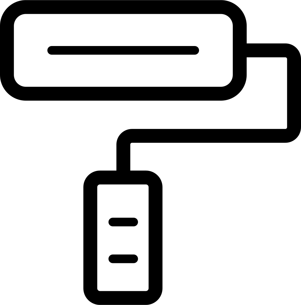 Home Improvement New Pc Comments - Paint Roller Clipart (980x994), Png Download