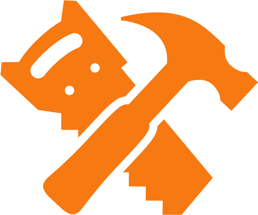 Home Improvement Loan Orange - Icon Clipart (967x967), Png Download