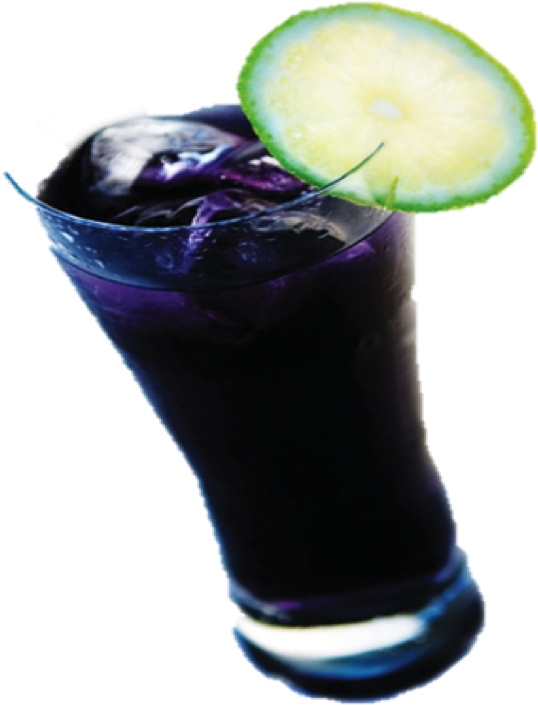 Last - Purple Rain Cocktail Clipart (550x926), Png Download