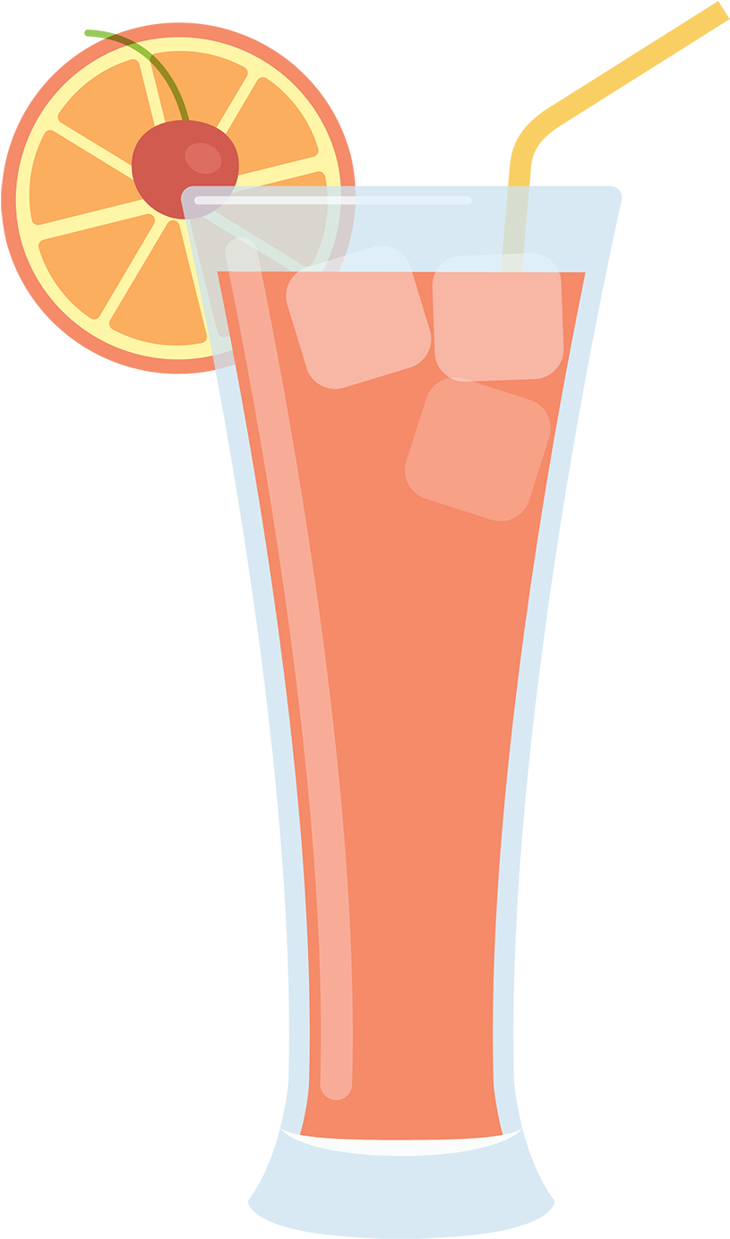 冰镇橙汁儿 - Juice Clipart (1500x1500), Png Download