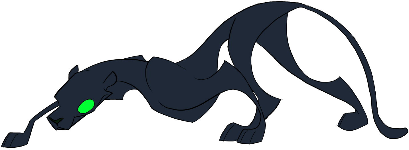 Acid Panther Clipart (1600x624), Png Download
