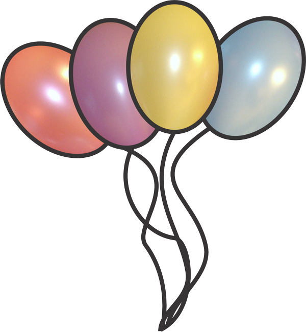 Powerclip Balloons - Balloon - Png Download (600x650), Png Download