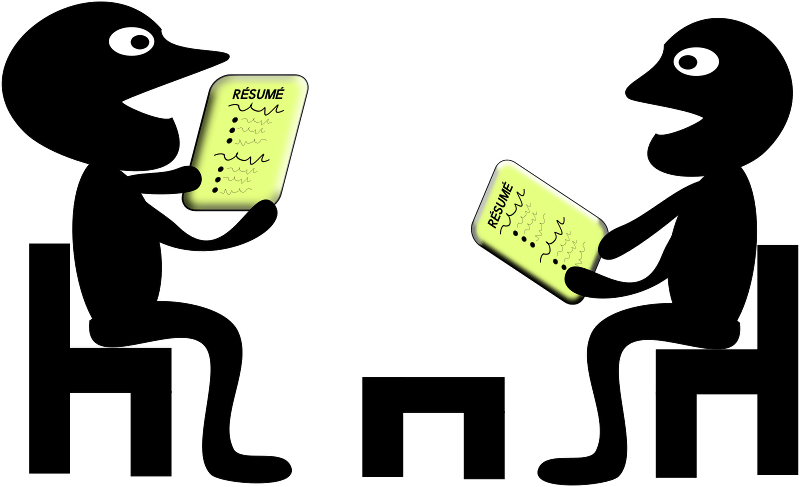 Job Interview - Free Clipart Interview - Png Download (800x487), Png Download