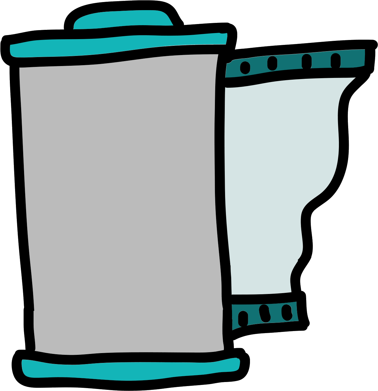 Film Roll Icon Clipart (1600x1600), Png Download