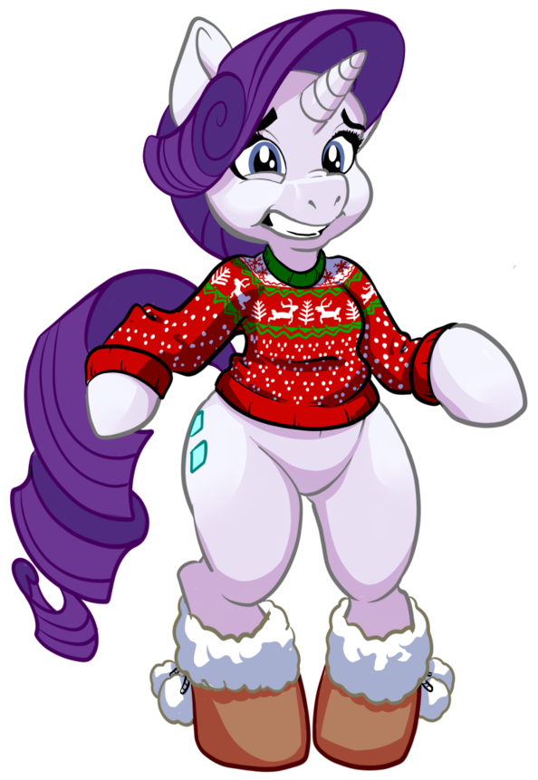 Pippy, Belly Button, Bipedal, Boots, Christmas, Christmas - Christmas Jumper Clipart (1024x1024), Png Download