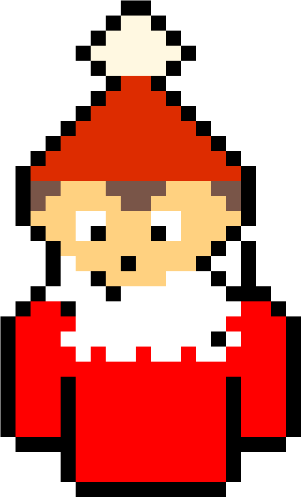 Elf On De Shelf By 25azia - Tf2 Spy Pixel Art Clipart (1178x1178), Png Download