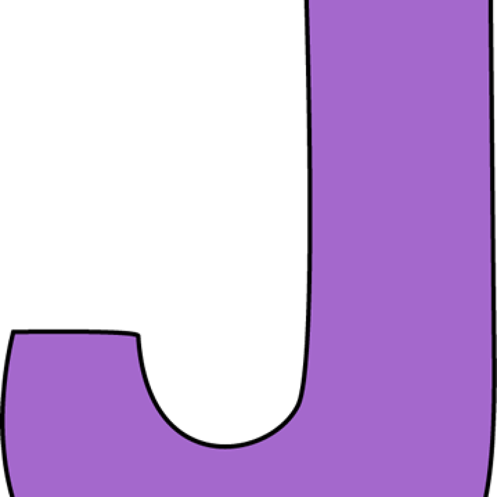 J Clipart J Clipart Purple Letter J Clip Art Purple - Clip Art - Png Download (1024x1024), Png Download