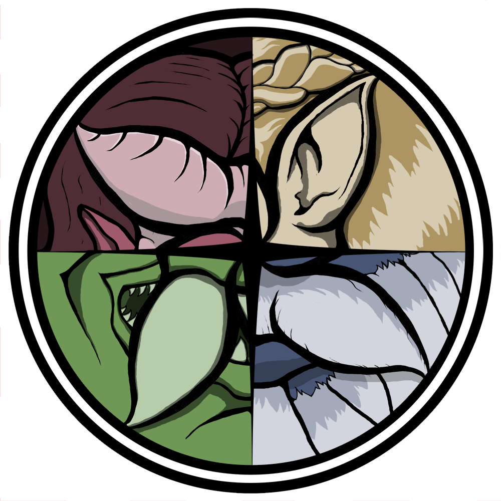 Race - Fae - Logo Clipart (1000x1000), Png Download