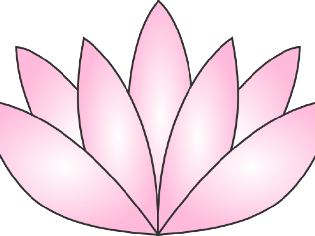 Lotus Clipart Easy Draw - Yellow Lotus Clipart - Png Download (640x480), Png Download