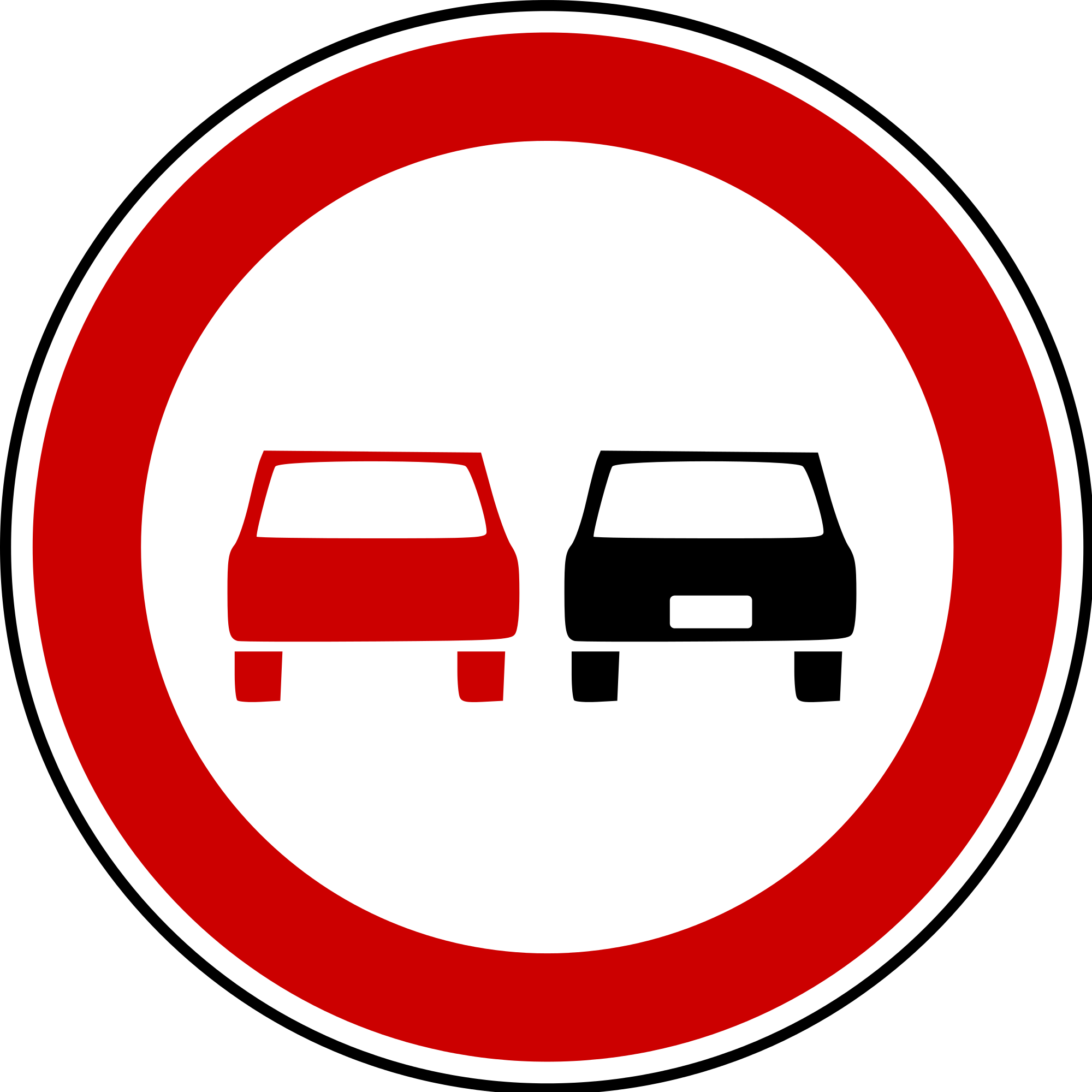 Open - Croatia Road Signs Clipart (2000x2000), Png Download
